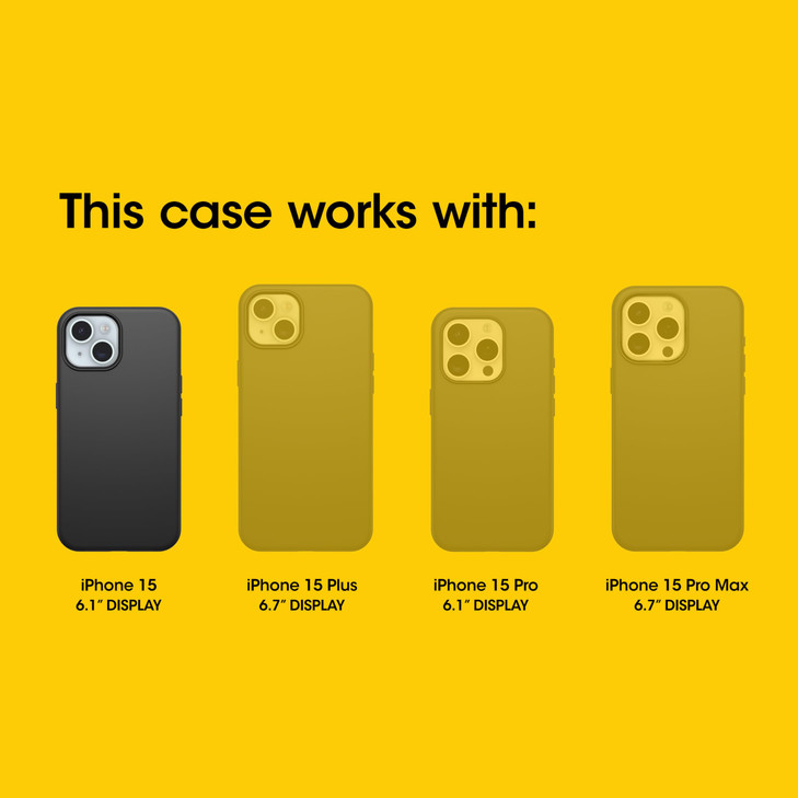OtterBox iPhone 16e, 15, 14, & 13 Commuter Series Case - GET Your Greens, Slim & Tough, Pocket-Friendly, with Port Protection