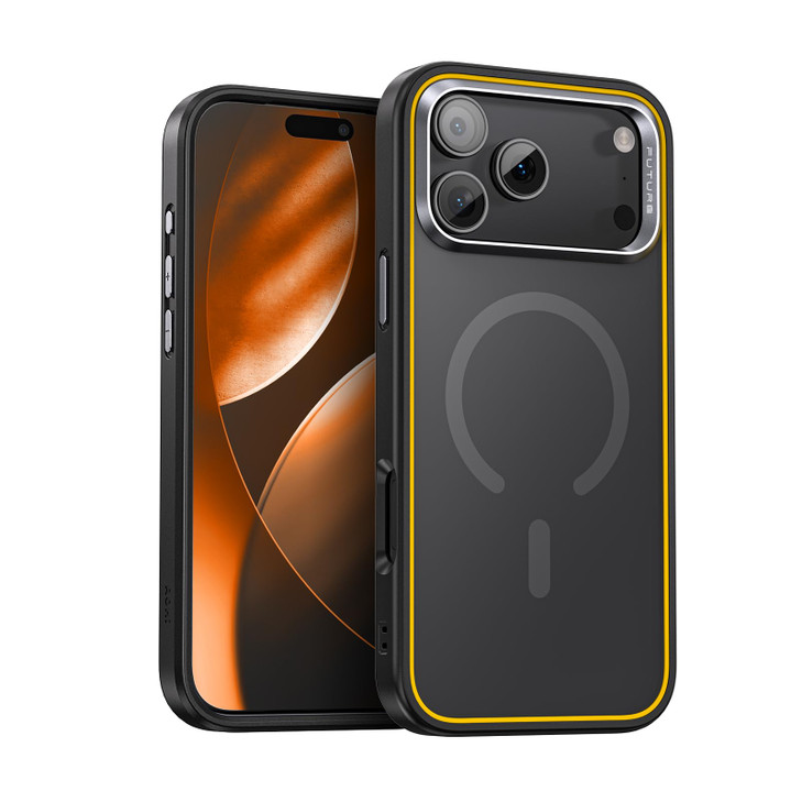AOHI Magnetic Case Compatible with iPhone 16 Pro Slim Shockproof MagSafe Phone Case with Military-Grade Drop Protection, Black (iPhone 16 Pro)