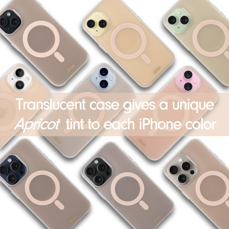 Sonix Case for iPhone 16 | Compatible with MagSafe | 10ft Drop Tested | Jelly Apricot