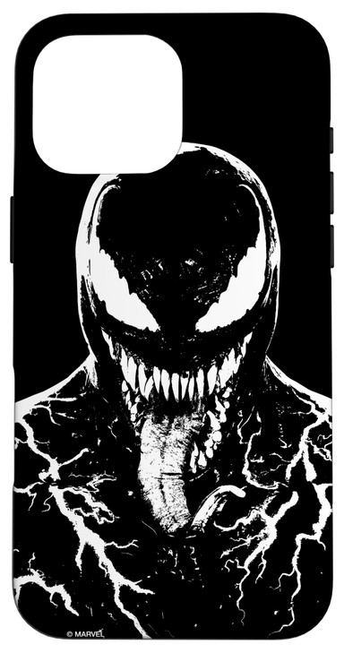 Marvel Venom: Let There Be Carnage Black Case for iPhone 16 Pro Max