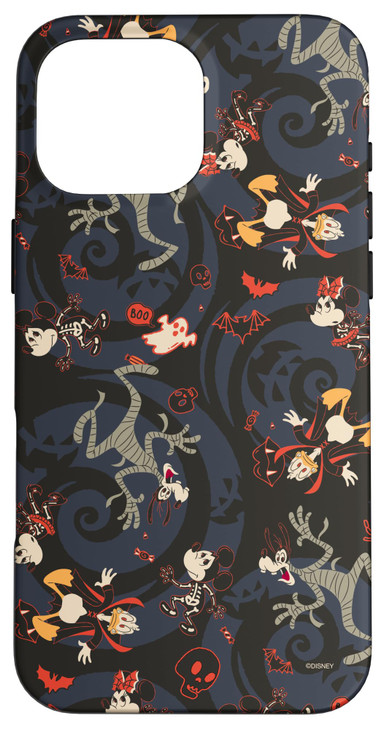 iPhone 16 Pro Max Disney Mickey Mouse Minnie Donald & Goofy Spooky Halloween Case