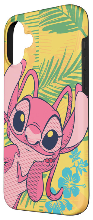 Disney Lilo & Stitch Angel Tropical Hawaii Beach Vibes Case for iPhone 16 Plus