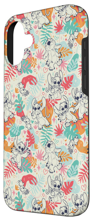 iPhone 16 Plus Disney Lilo & Stitch Patterns (Stitch & Angel) Case
