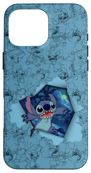 Disney Lilo & Stitch Tropical Breakout Featuring Angel Case for iPhone 16 Pro Max