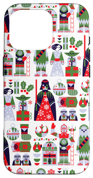 Star Wars Good & Bad Nordic Print Christmas Holiday Case for iPhone 16 Pro
