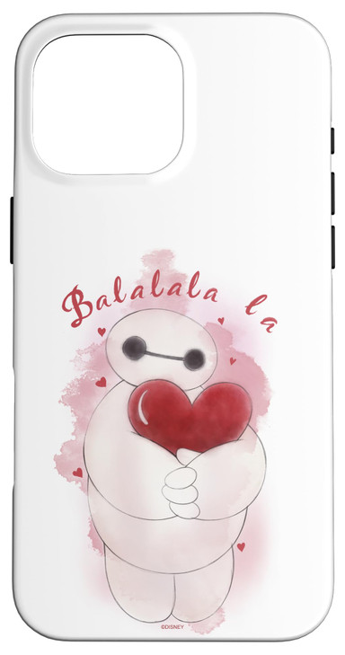 iPhone 16 Pro Max Disney Big Hero 6 Valentine's Day Baymax Balalalala Case