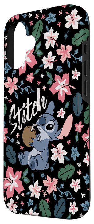 Disney Lilo & Stitch Tropical Floral Stitch Case for iPhone 16