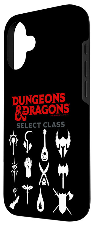 Dungeons & Dragons Select A Class Iconic Lineup Case for iPhone 16