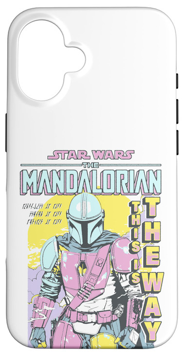 iPhone 16 Star Wars: The Mandalorian Pop Art Comic Case