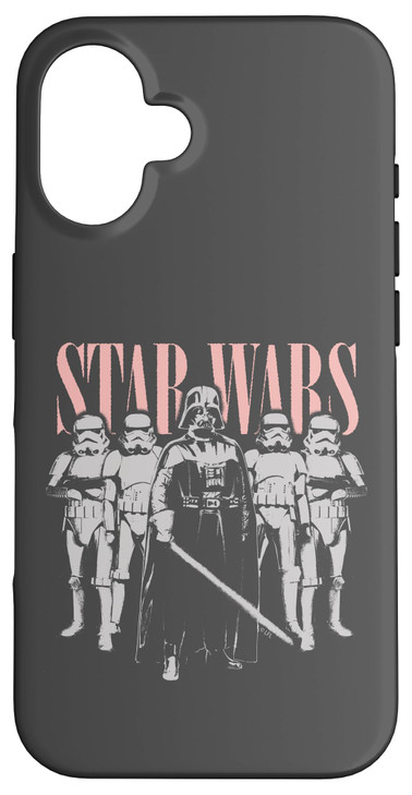 iPhone 16 Star Wars Darth Vader & Stormtroopers Grunge Case
