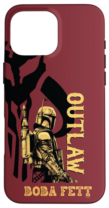 iPhone 16 Pro Max Star Wars: The Book Of Boba Fett Outlaw Color Pop Case