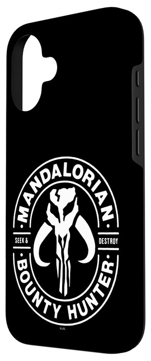 iPhone 16 Star Wars: The Mandalorian Bounty Hunter Mythosaur Logo Case