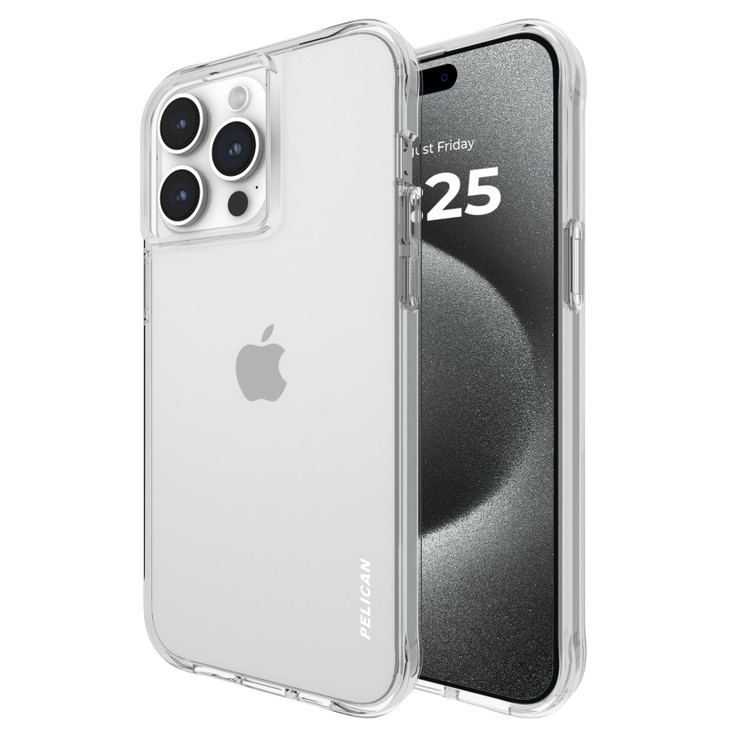 Pelican Ranger Series - iPhone 15 Pro Max Case 6.7" [Wireless Charging Compatible] [Anti-Yellow] Protective Phone Case with Anti-Scratch Tech [12ft M