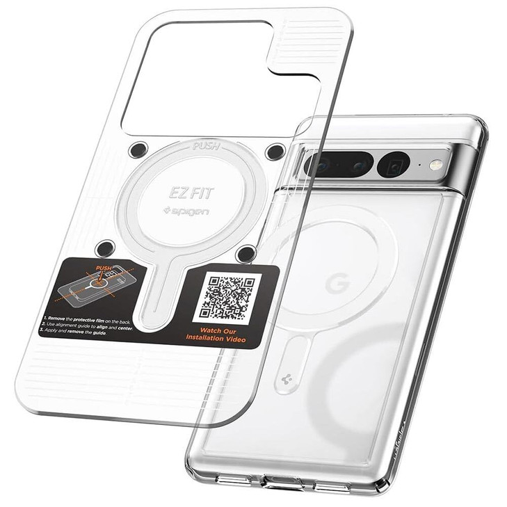 Spigen Magnetic Ring Plate Adapter for MagSafe & Pixelsnap Acc Wireless Charging, Compatible with iPhone 1711, Pixel 109, Galaxy S25 Series, Z Fold