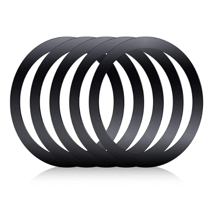COJOC 5PCS for Universal Magnetic Adapter Ring, Magnet Sticker Compatible with Magsafe Wireless Charging Accessories for iPhone 17/Air/16/15/14 Mini