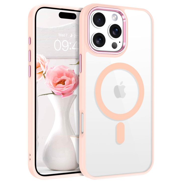 BENTOBEN iPhone 16 Pro Max Case Clear, Compatible with MagSafe, Anti-Scratch Slim Shockproof Women Men Magnetic Protective Cover for iPhone 16 Pro Ma