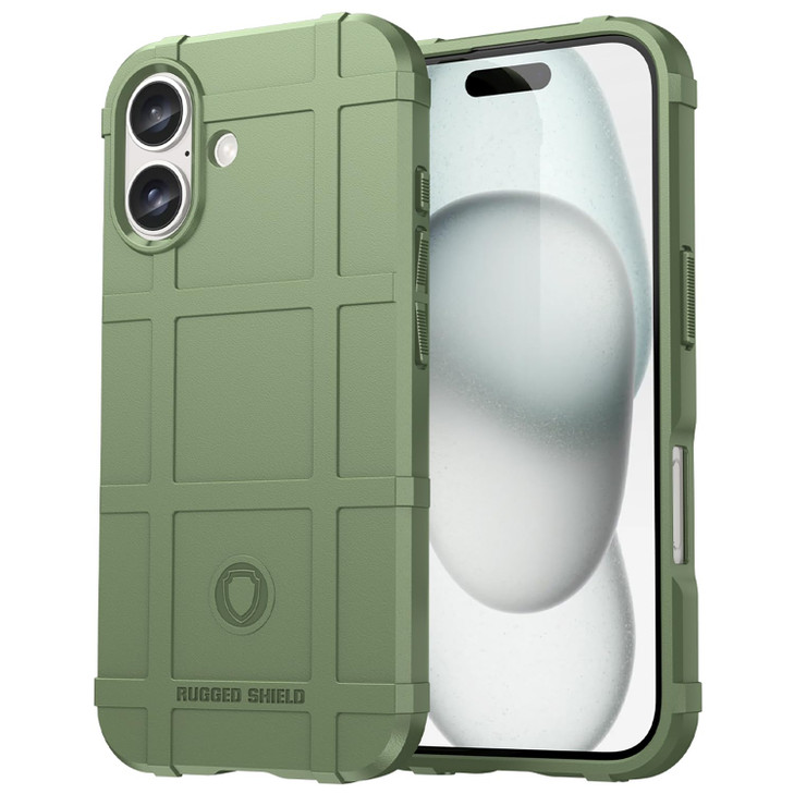 Dinglijia Slim Fit Case for iPhone 16,Rugged Shield Outdoor Durable Phone Case,Military Grade Anti-Dorp Protection and Camera Lens Protection Cover f