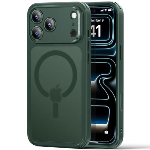 ESR for iPhone 17 Pro Case, Camera Control, Compatible with MagSafe, Shockproof Military-Grade Protection, Magnetic Phone Case for iPhone 17 Pro, Cla