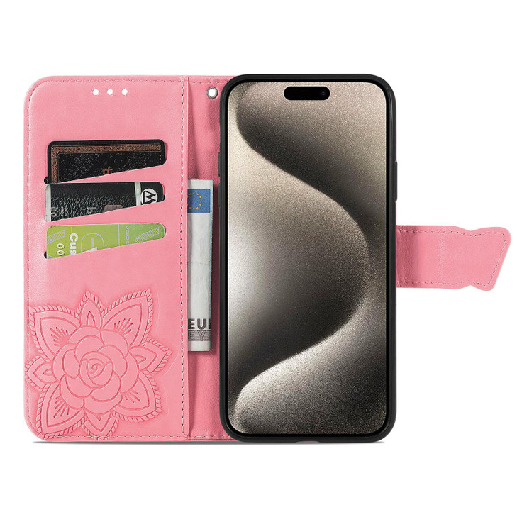 GYHOYA Case for iPhone 16 Pro Wallet Case for Women, Leather Flip Phone Case with Kickstand Magnetic and Card Holder Protective Case Cover for iPhone