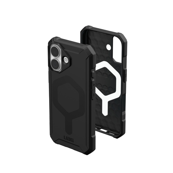 URBAN ARMOR GEAR UAG Designed for iPhone 17 Case Essential Armor - Compatible with MagSafe Military Grade Protective Cover, Black