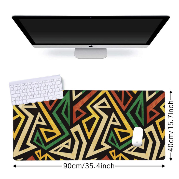 Rose Gold Glitter Gaming Mouse Pad XXL Large Desk Mouse Pad Keyboard Mat with Stitched Edges Waterproof Non-Slip Desk Mat for Laptop,Keyboard,Compute