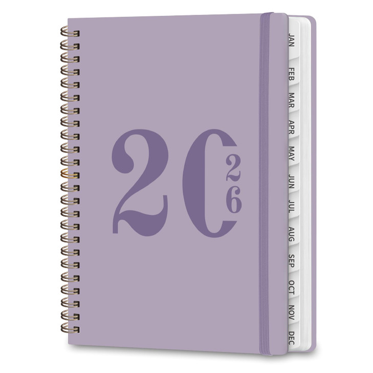 Planner 2025-2026, Weekly and Monthly Calendar Academic Planner, Hardcover Teacher School Student Agenda with Tabs, Ideal for School Office Supplies