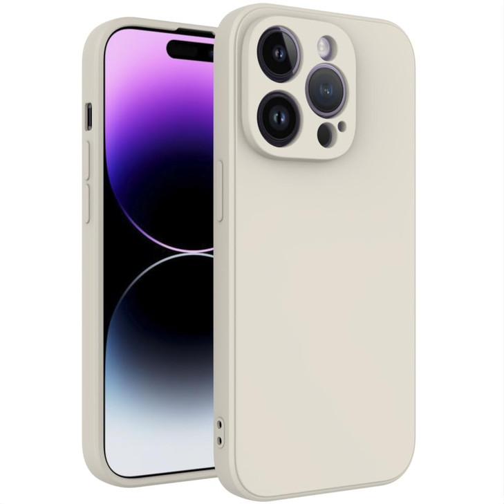 WOGROO for iPhone 16 Pro Case White, Scratch Resistant with Soft Touch, Slim Thin Phone Cover for iPhone 16 Pro
