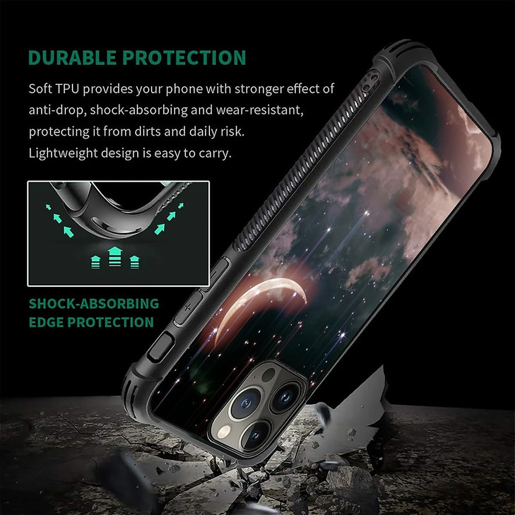 ZHEGAILIAN Compatible with iPhone 16 Pro Case,Non-Slip Soft TPU Bumper Four Corner Reinforced Shockproof Protective Case Compatible with iPhone 16 Pr