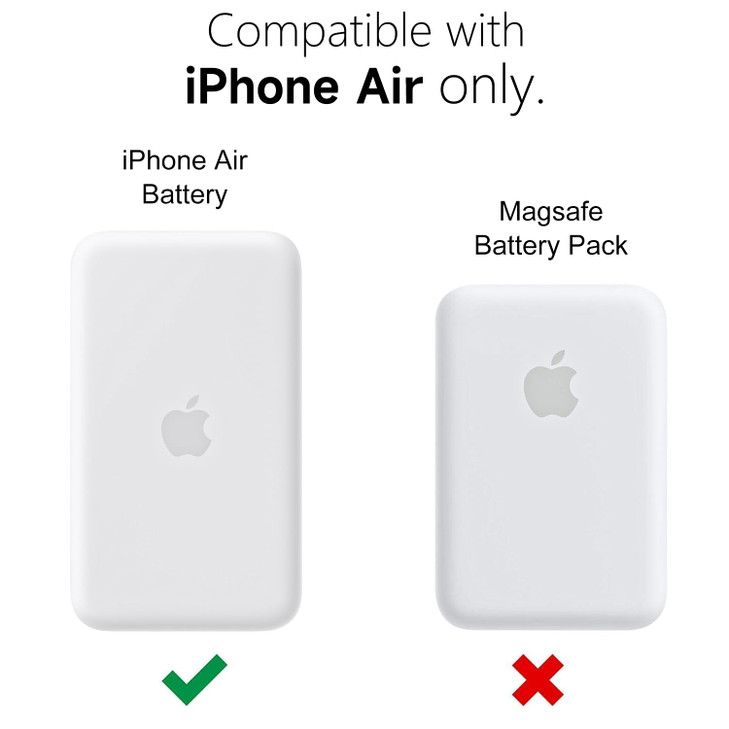 oakxco Silicone Case Compatible with Magsafe Battery Pack, Magsafe Battery Pack Cover, Scratch & Shatter Resistant, Matte Clear