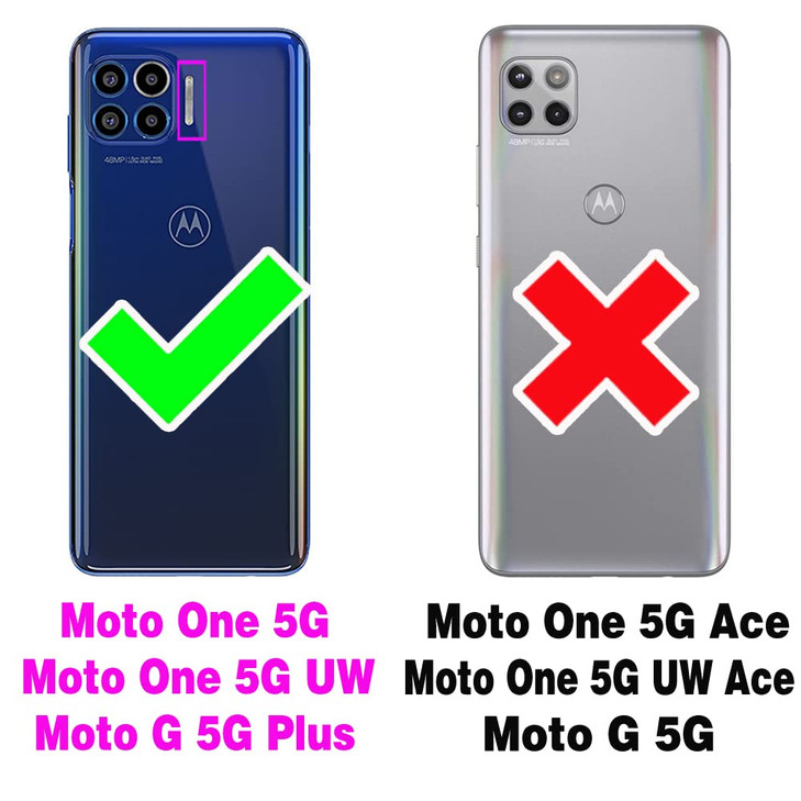 Asuwish Phone Case for Moto One 5G/One5G UW/Moto G G5 Plus with Tempered Glass Screen Protector Cover and Slim Hybrid Full Body Protective Cell Acces
