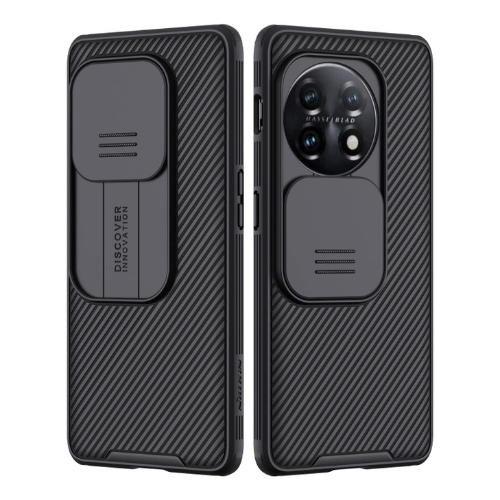 Nillkin for OnePlus 11 5G Case - CamShield Pro Case with Slide Camera Cover, Slim Fit Thin Shockproof Cover for OnePlus 11 2023 - Black