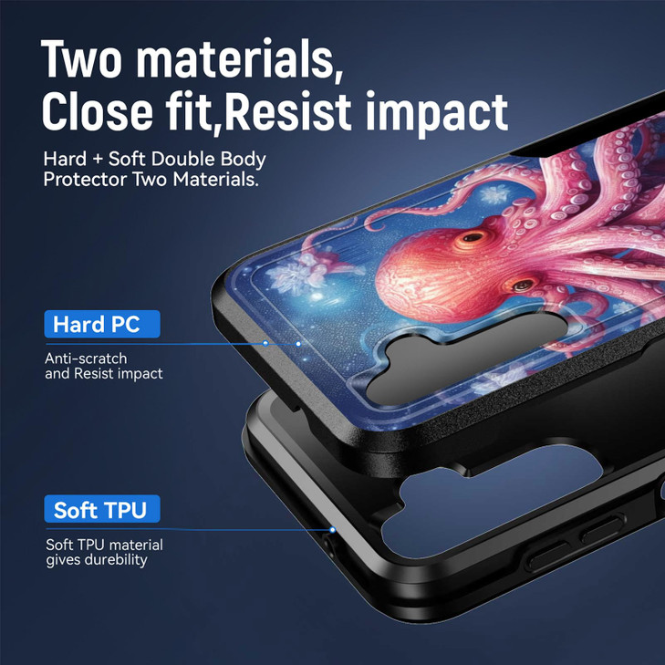 JHYYTUJTYP for Galaxy A16 5G Case,[Military Grade Drop Tested] Heavy-Duty Tough Rugged Shockproof Protective Case for Samsung Galaxy A16 5G 6.7 inch