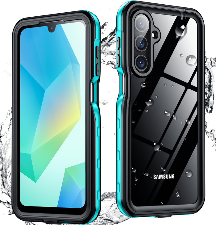 SPIDERCASE for Samsung Galaxy A16 5G Case Waterproof,Built-in Screen & Camera Lens Protector [IP68 Underwater][12FT Military Shockproof] Full Body Pr