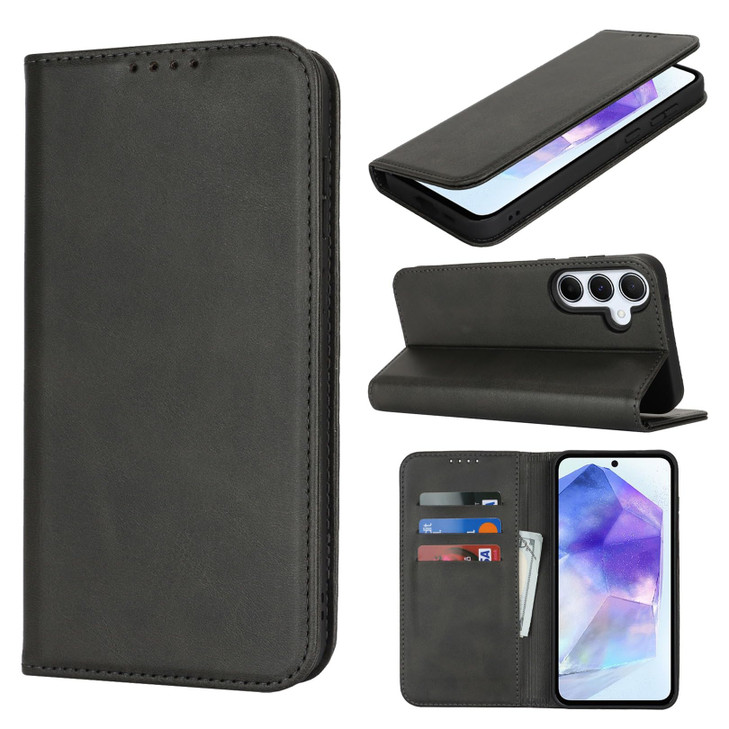 Jaorty for Samsung Galaxy S24 FE 5G Case,Galaxy S24 FE Wallet Folio Phone Case with Card Holder 6.1 Inch,Premium PU Leather Magnetic Full Protection