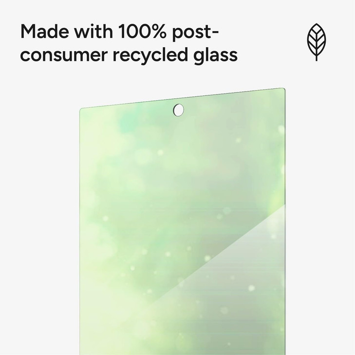 ZAGG Fusion Privacy Anti-Glare Samsung Galaxy S25+ Screen Protector - Flexible Hybrid Polymer, Matte Finish, 2-Way Privacy Filter, Recycled Materials