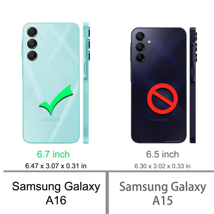 Osophter for Galaxy A16 5G Case: with Screen Protector Shock-Absorption Flexible TPU Rubber Protective Cover for Samsung Galaxy A16 Phone Case(Black)