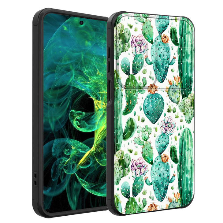 smauncucn for Galaxy A16 5G Case with Slide Camera Cover,Heavy Duty Dual Layer Hybrid Shock Proof Protective Rugged Bumper Case for Samsung Galaxy A1