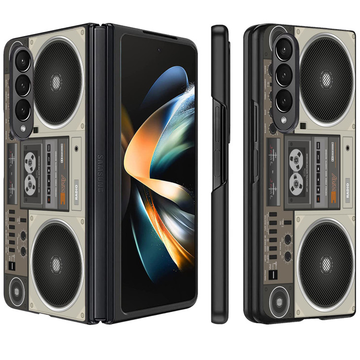 ZXHSBROK for Samsung Galaxy Z Fold 3 Phone Case, Slim Fit Hard PC Shockproof Anti-Scratch Fold Protective Case for Samsung Galaxy Z Fold 3 5G 2021, R