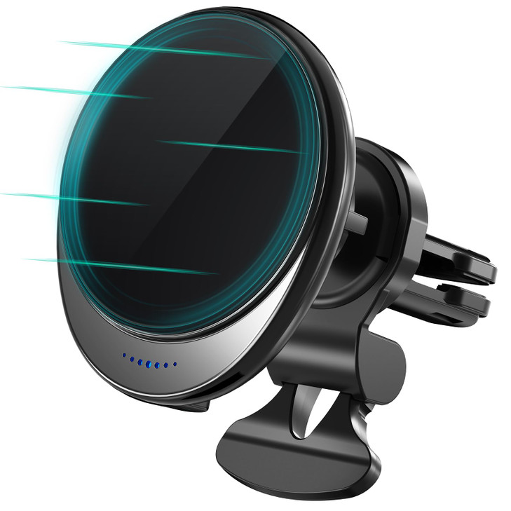 for 15W MagSafe Car Mount Charger - 15W Magnetic Fast Charging Auto-Alignment Air Vent Mount | Compatible with iPhone 16/15/14/13/12 Series