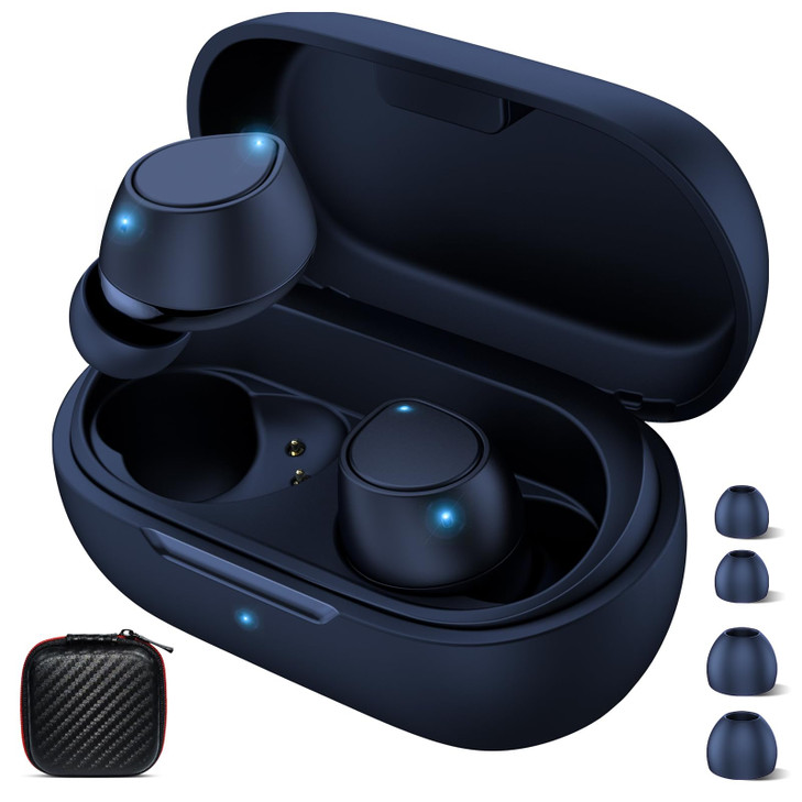 5.2 Bluetooth Headphones for Apple Wireless Earbuds for iPhone Air 17 16 16e 15 Pro Max 14 Plus 13, Small Ear Buds True Earphones with Microphone Tou