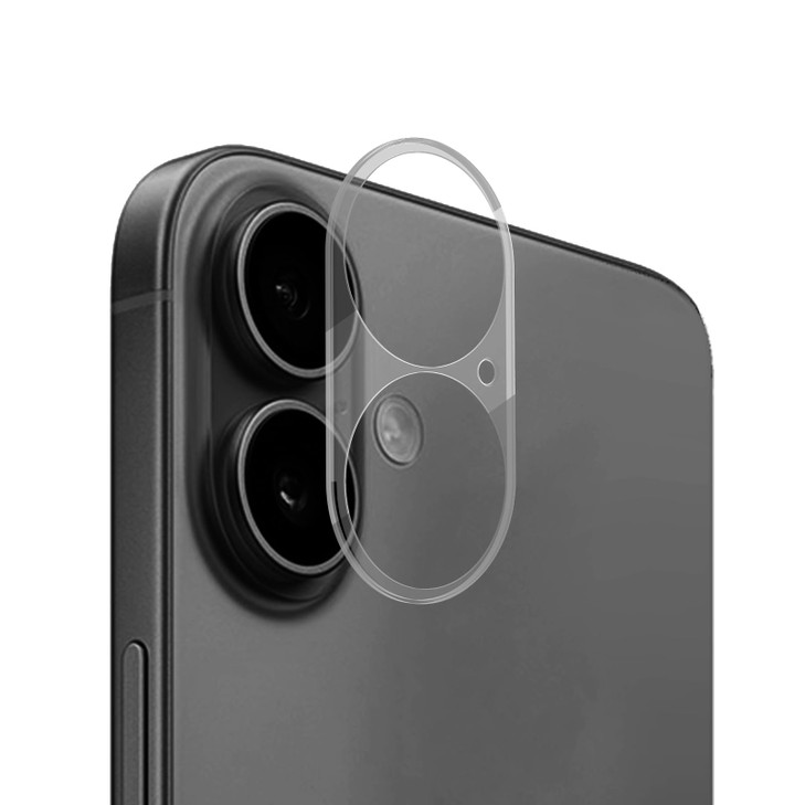 ZQCFKJ [2 Pack Camera Lens Protector for iPhone 16/iPhone 16 Plus,Full Coverage Tempered Glass HD Clear Screen Cover Case,9H Hardness Anti-Scratch Ca