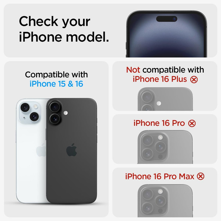 ZAGG InvisibleShield Glass Privacy 360 iPhone 16/15 Screen Protector - 4-Way Privacy Filter, 5X Stronger with Reinforced Edges, Scratch & Smudge-Resi