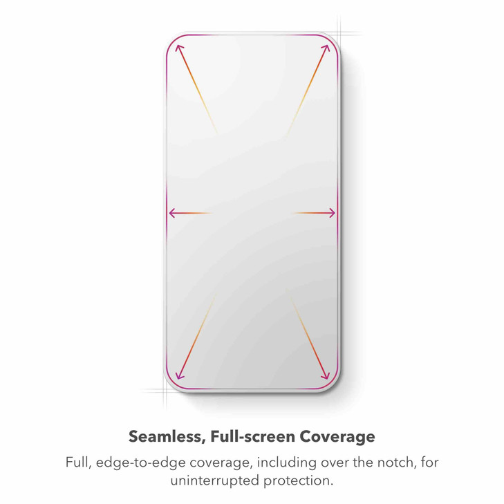 ZAGG XTR2 Screen Protector for iPhone 14 Pro Max - Glass, Dynamic Island Compatible, with New Anti-reflective Technology, Anti-dust installation, Inv