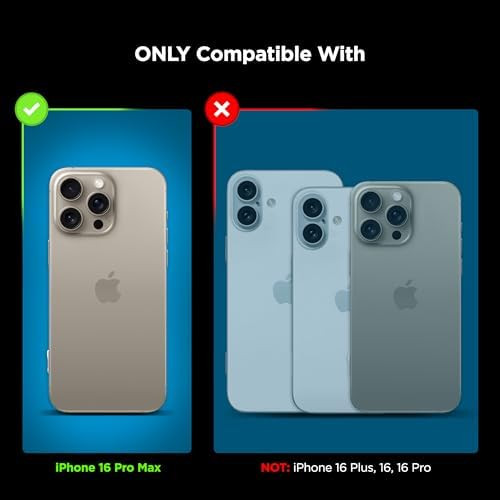 magglass Matte Screen Protector Compatible with iPhone 16 Pro Max (Anti Glare) Fingerprint and Scratchproof Tempered Glass (Easy Applicator Included)