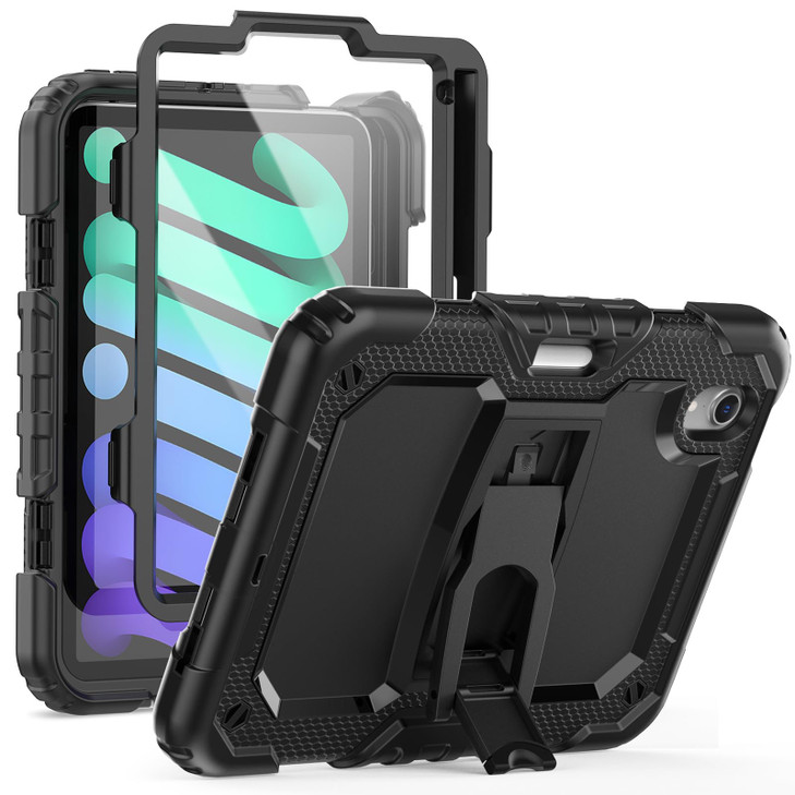 Timecity Case for iPad mini 7/6-8.3 inch, for iPad mini 7th/6th Generation Case: Full-Body Shockproof Protective with Built-in Screen Protector, Fold