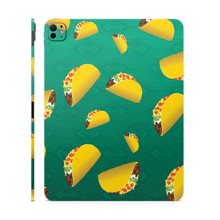 Skin Compatible with Apple iPad Pro 13 (M4) 2024 - Tacos - Premium 3M Vinyl Protective Wrap Decal Cover - Easy to Apply | Crafted in The USA by Might