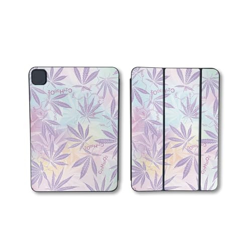 Glossy Glitter Skin Compatible with Apple Smart Folio for iPad Pro 11-inch (M4) 2024 - Pastel Mary - Premium 3M Vinyl Protective Wrap Decal Cover - E