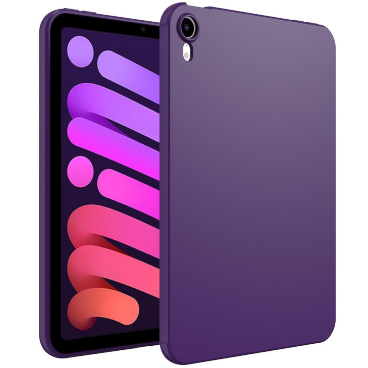 WOGROO for iPad mini 6 Case 8.3 Inch 2021, iPad mini 7 2024 Case (A17 Pro), Slim Design Soft TPU Protective Cover for iPad mini 6th Generation Tablet