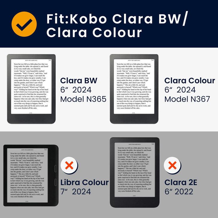 kwmobile Origami Case Compatible with Kobo Clara BW/Colour Case - Slim PU Leather Cover with Stand - Rose Gold