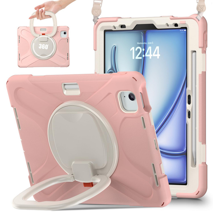 SCSVPN for iPad Air 11 Inch Case M3/M2 (7th/6th Generation, 2025/2024), iPad Air 5th/4th Gen 10.9''(2022/2020), iPad Pro 11''(2020-2018) Protection C